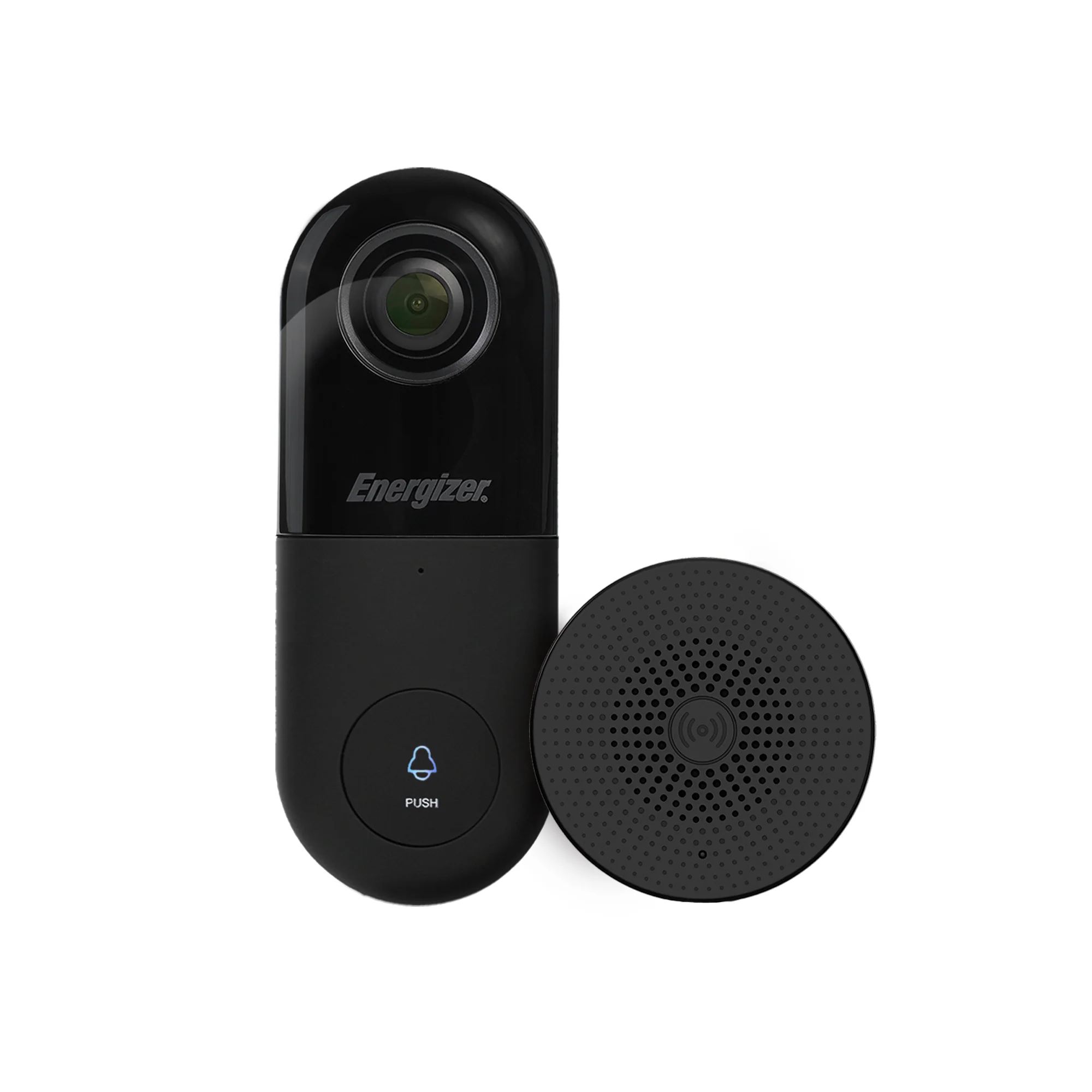 Energizer Connect Smart 5GHz Wi-Fi 2K QHD Wired Video Doorbell with Wireless Chime in Black - Image 8