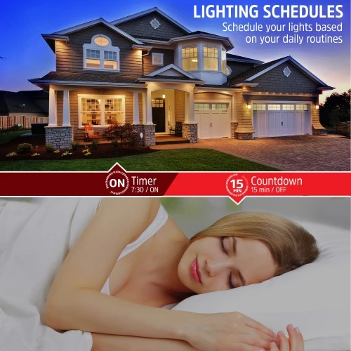 Smart Wi-Fi White + Multi-Color LED Light Bulb - Image 6