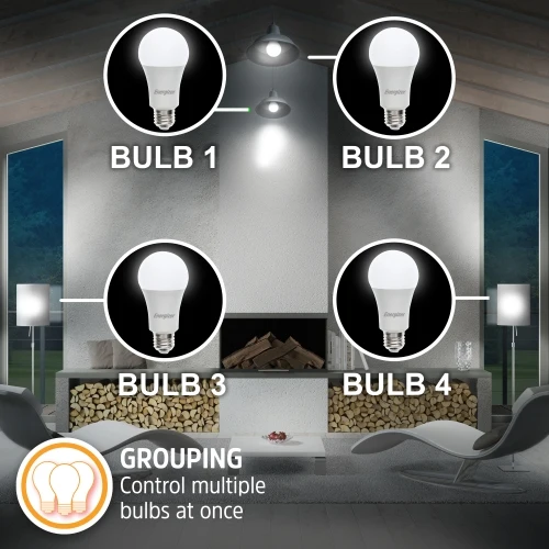 Smart Wi-Fi White + Multi-Color LED Light Bulb - Image 8