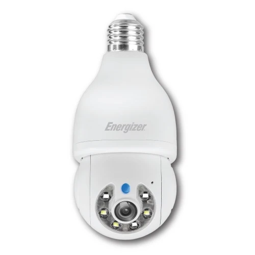 Smart Wifi 2K Bulb Socket Auto Tracking Pan Tilt White Camera - Image 9