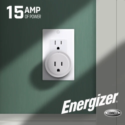 Smart Wi-Fi 15 Amp Wall Outlet Plug, Voice Control, Remote Access, Mobile App - Image 7