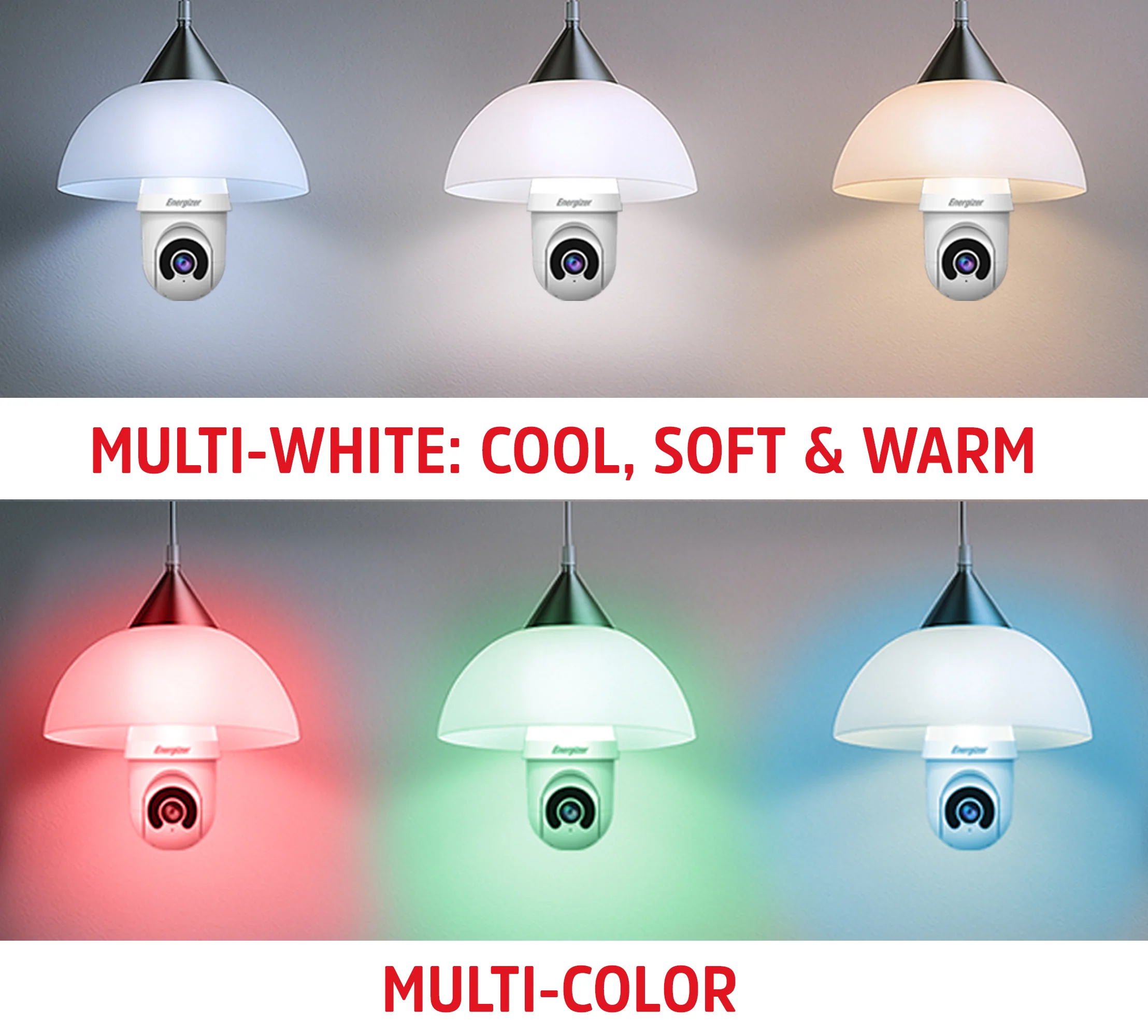 Smart 5GHz 2K Quad HD WiFi 1000 Lumens Light Bulb P/T Security Camera - Image 16