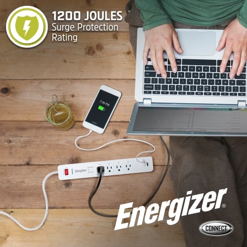 Smart WiFi Surge Protector with 4 AC Ports, 2 USB Ports - Image 10