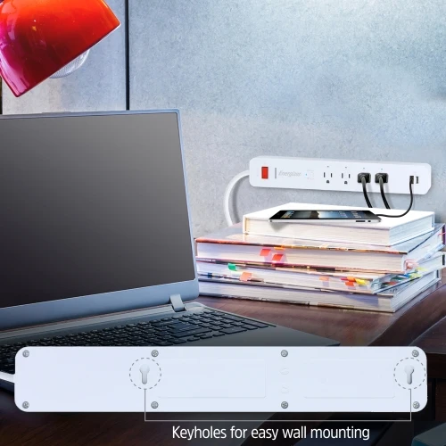 Smart WiFi Surge Protector with 4 AC Ports, 2 USB Ports - Image 7