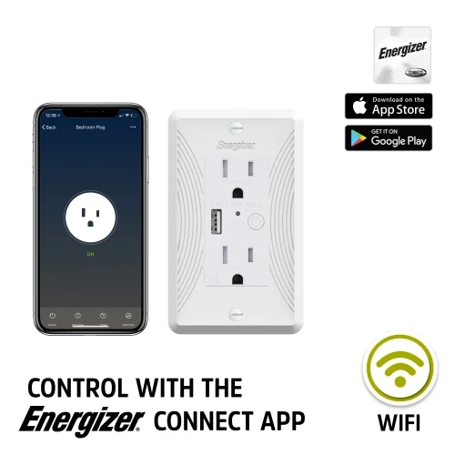 Smart in-Wall Outlet with USB Port - Image 8