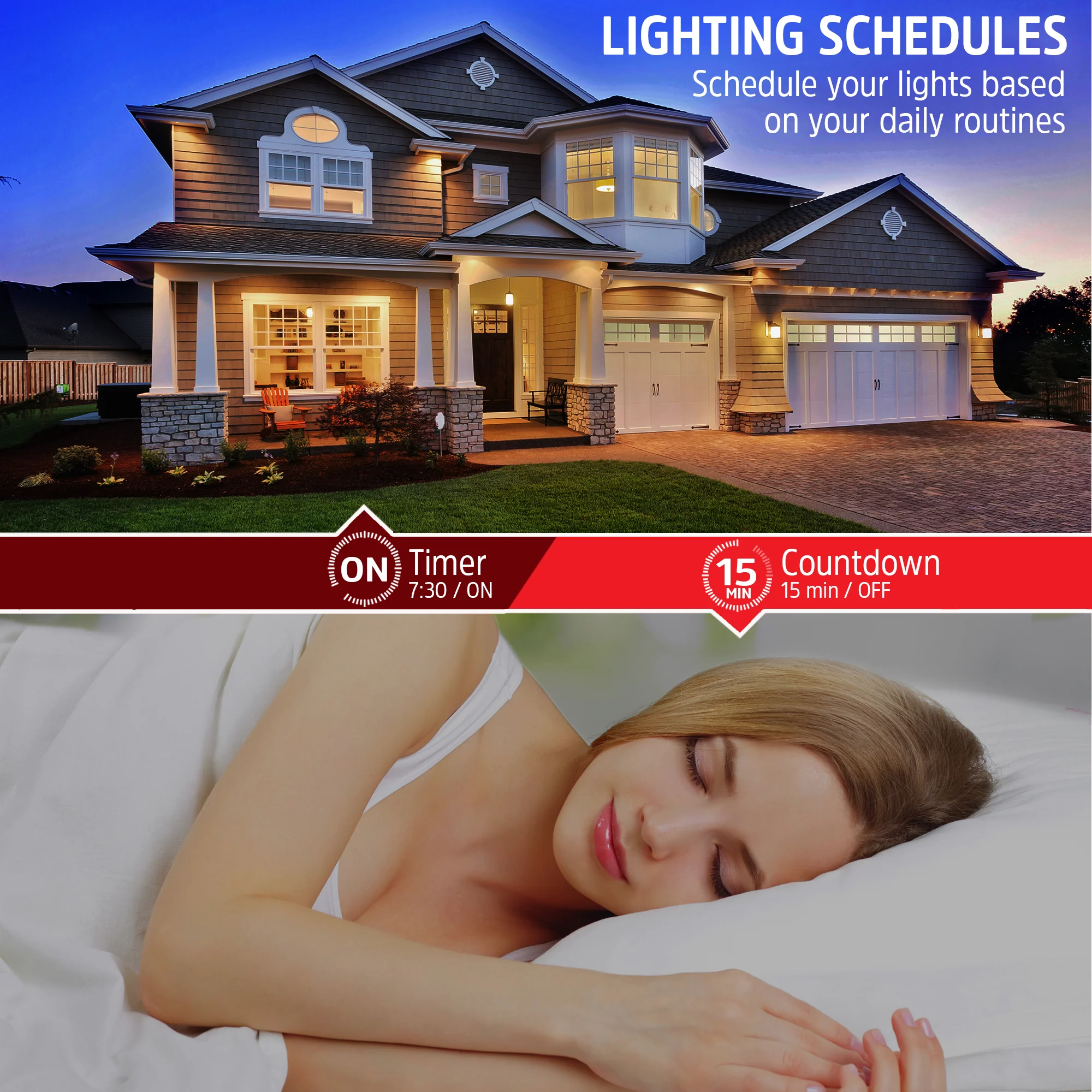 Smart Wifi Multi-Color and Multi-White LED A19/E26 Light Bulb - Image 4